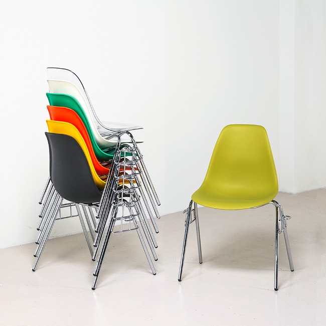 DSS 미드센추리 플라스틱 카페 의자 7color